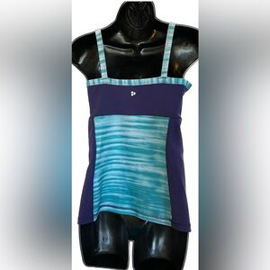 Triple Flip BLU/ GRN Tank, S Winter Sale